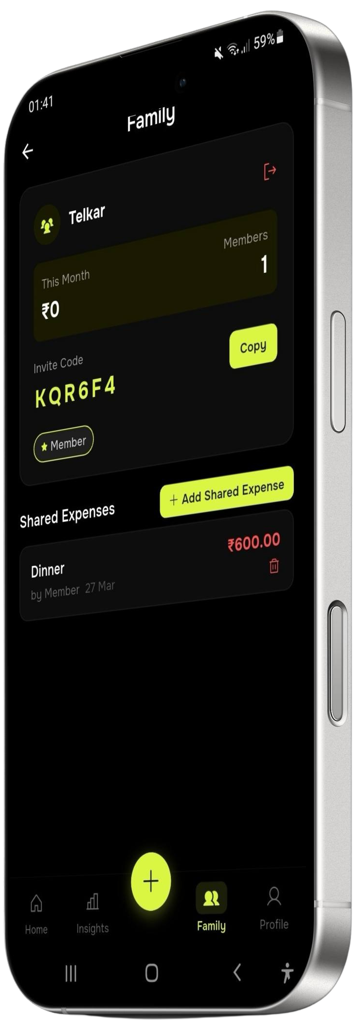 myhishob family screen